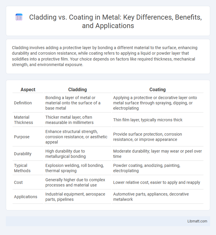 Cladding vs. Coating in Metal: Key Differences, Benefits, and Applications
