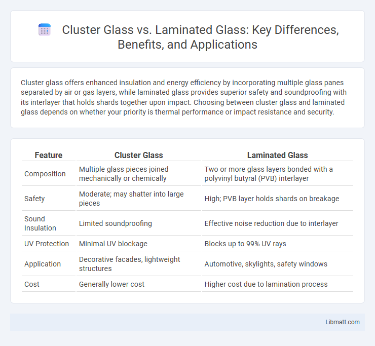 Cluster Glass vs. Laminated Glass: Key Differences, Benefits, and Applications