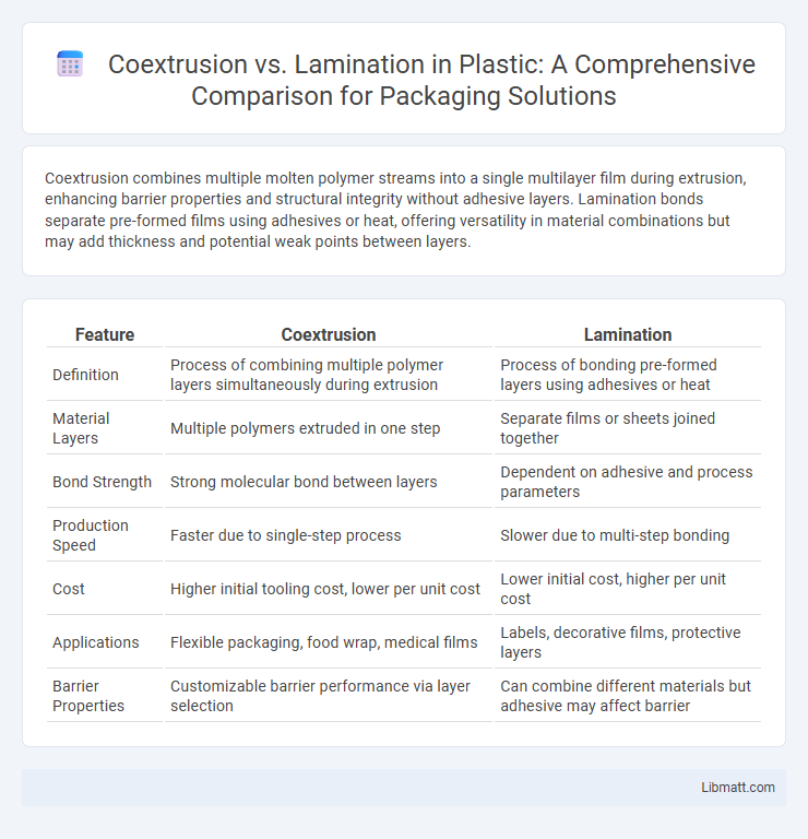 Coextrusion vs. Lamination in Plastic: A Comprehensive Comparison for Packaging Solutions
