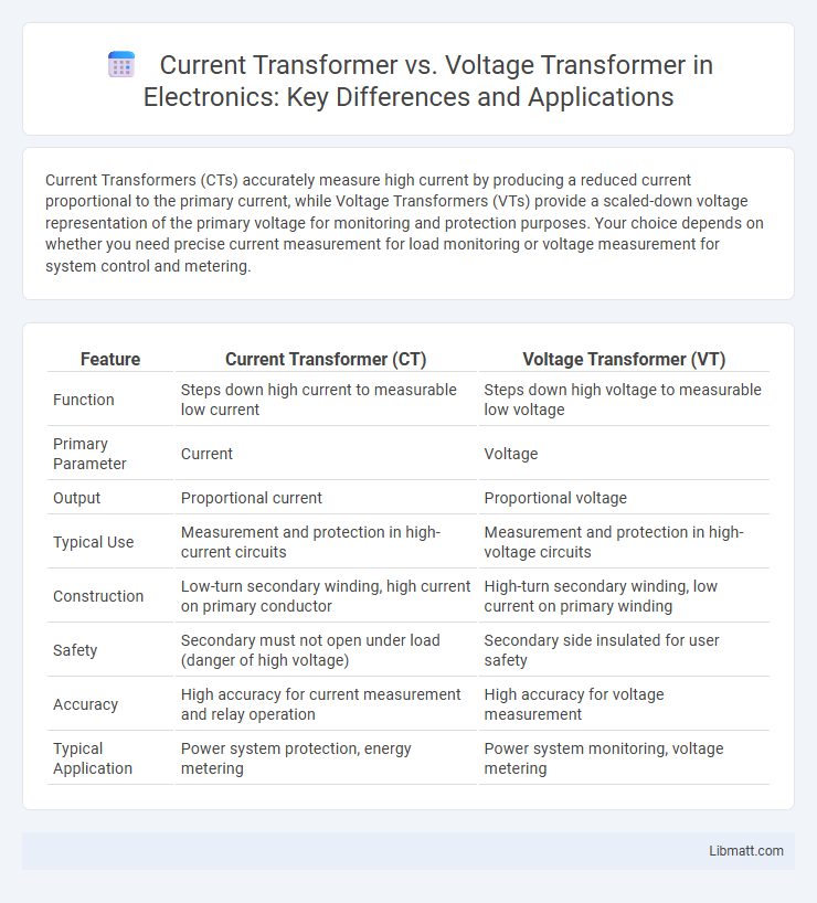 Current Transformer vs. Voltage Transformer in Electronics: Key Differences and Applications
