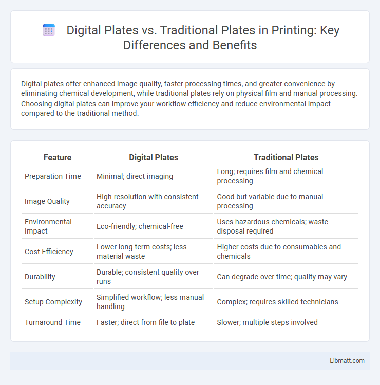 Digital Plates vs. Traditional Plates in Printing: Key Differences and Benefits