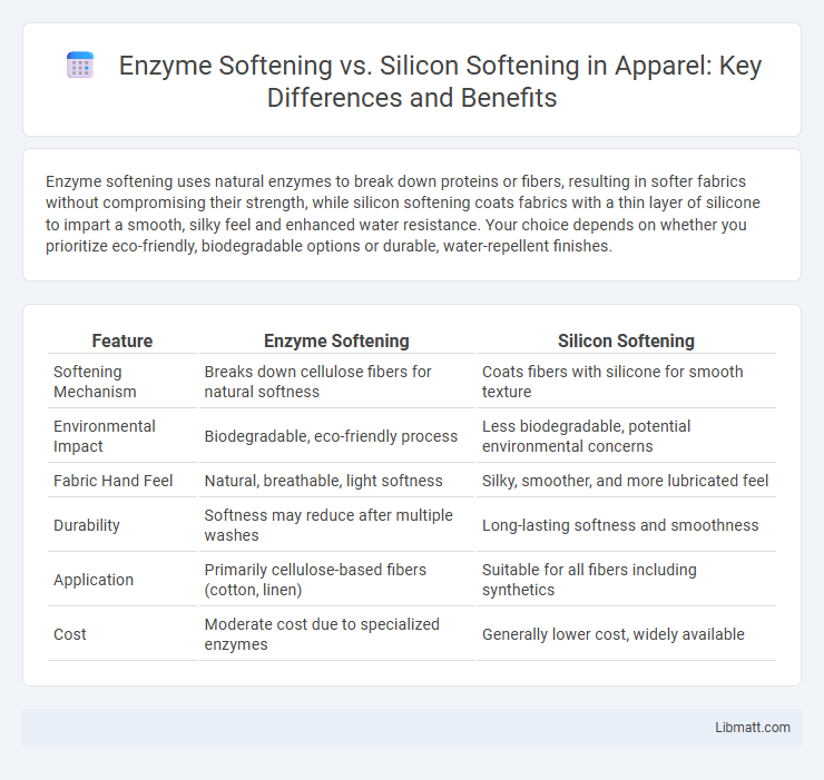 Enzyme Softening vs. Silicon Softening in Apparel: Key Differences and Benefits