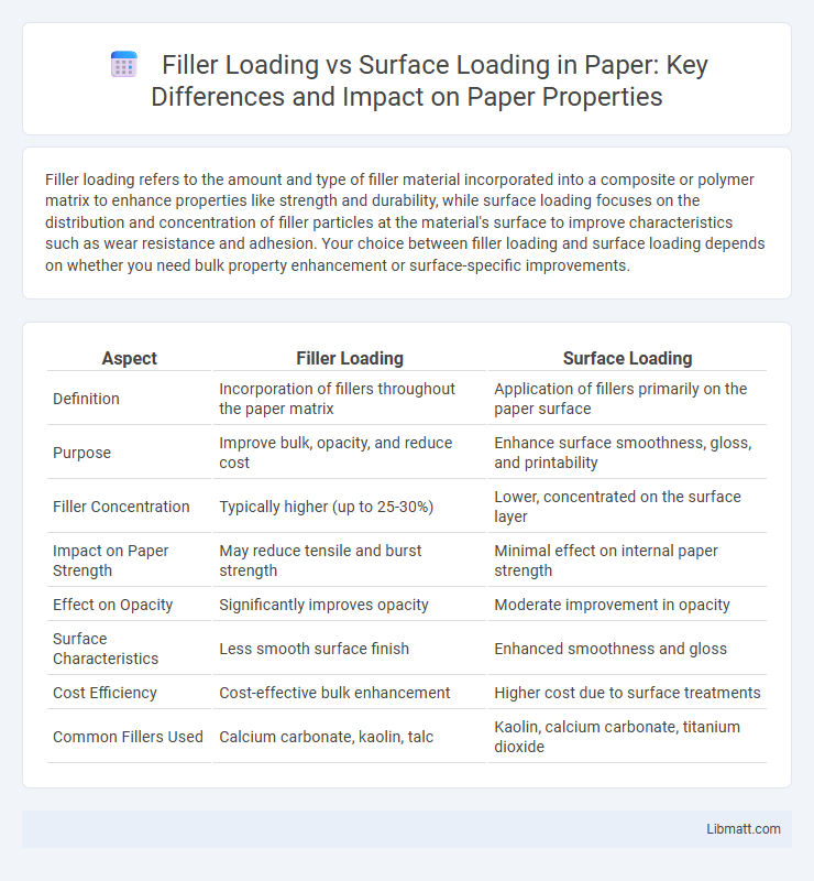Filler Loading vs Surface Loading in Paper: Key Differences and Impact on Paper Properties