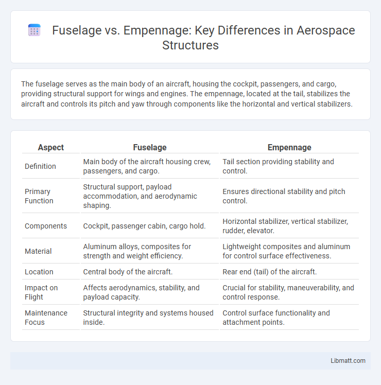 Fuselage vs. Empennage: Key Differences in Aerospace Structures