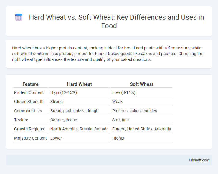 Hard Wheat vs. Soft Wheat: Key Differences and Uses in Food