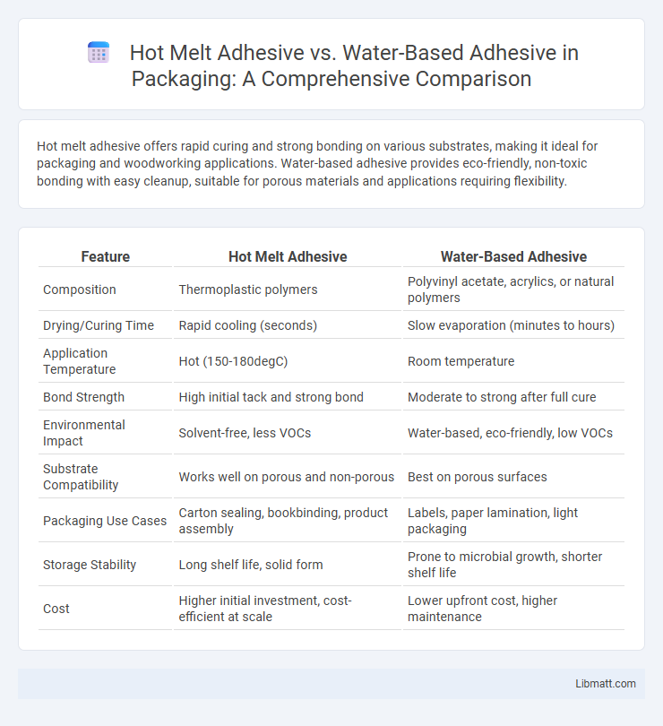 Hot Melt Adhesive vs. Water-Based Adhesive in Packaging: A Comprehensive Comparison