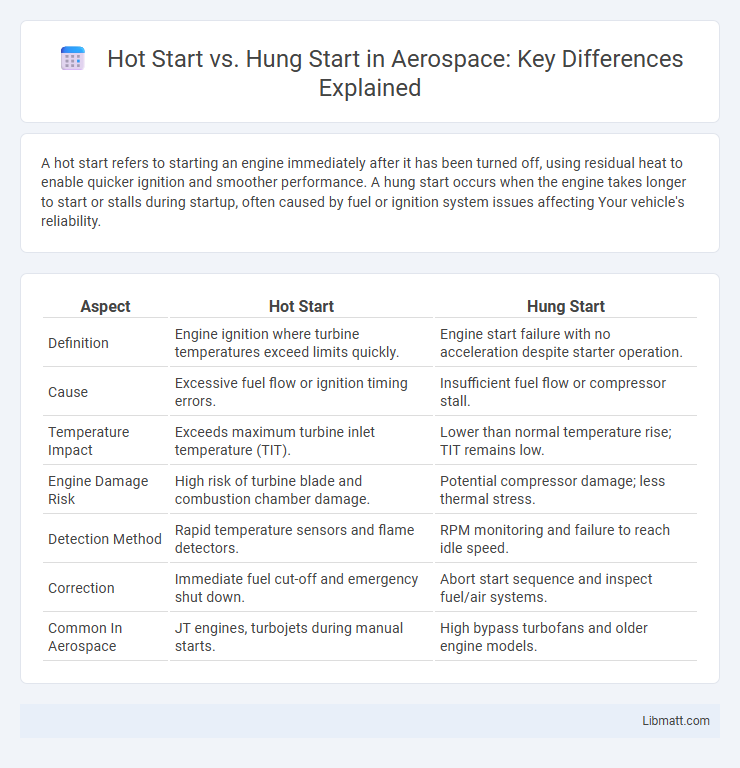Hot Start vs. Hung Start in Aerospace: Key Differences Explained