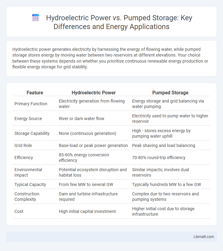Hydroelectric Power vs. Pumped Storage: Key Differences and Energy Applications