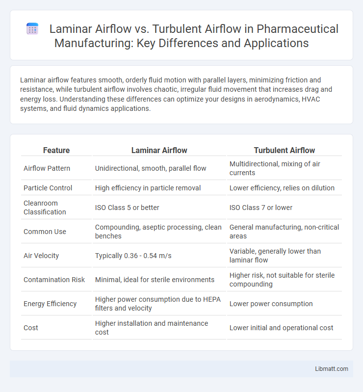 Laminar Airflow vs. Turbulent Airflow in Pharmaceutical Manufacturing: Key Differences and Applications