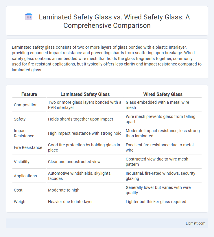Laminated Safety Glass vs. Wired Safety Glass: A Comprehensive Comparison