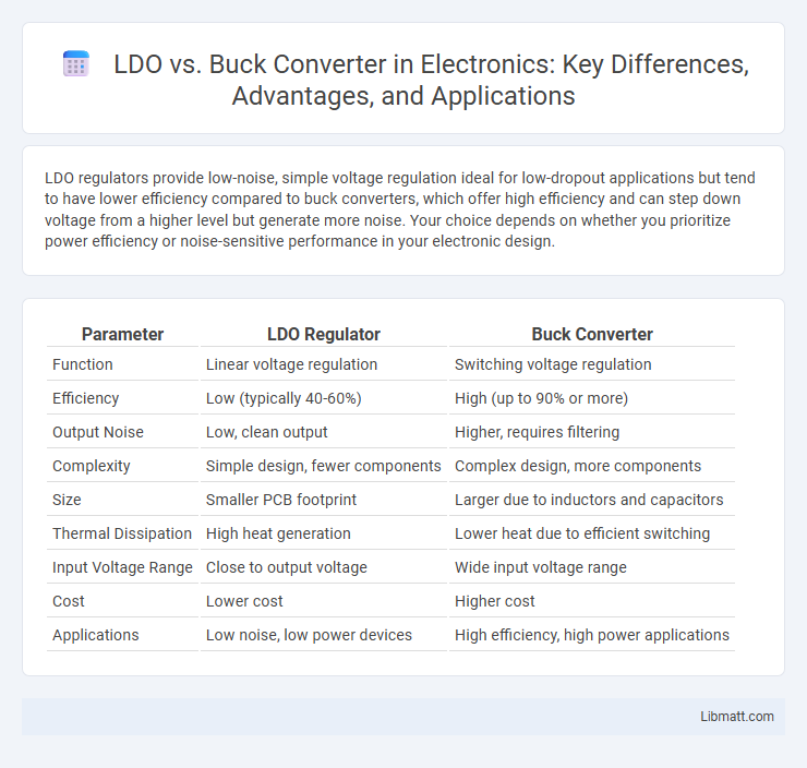 LDO vs. Buck Converter in Electronics: Key Differences, Advantages, and Applications