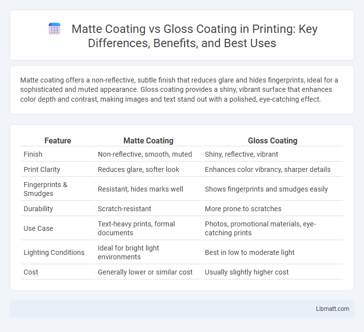 Matte Coating vs Gloss Coating in Printing: Key Differences, Benefits, and Best Uses