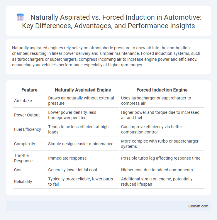 Naturally Aspirated vs. Forced Induction in Automotive: Key Differences, Advantages, and Performance Insights
