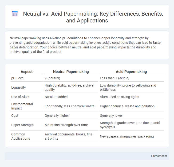 Neutral vs. Acid Papermaking: Key Differences, Benefits, and Applications