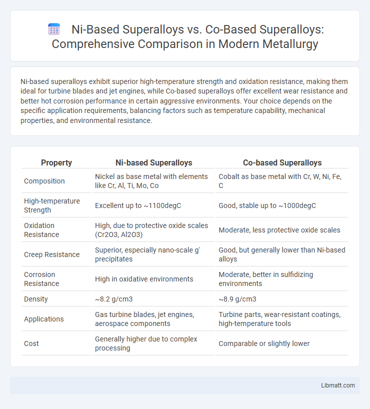 Ni-Based Superalloys vs. Co-Based Superalloys: Comprehensive Comparison in Modern Metallurgy