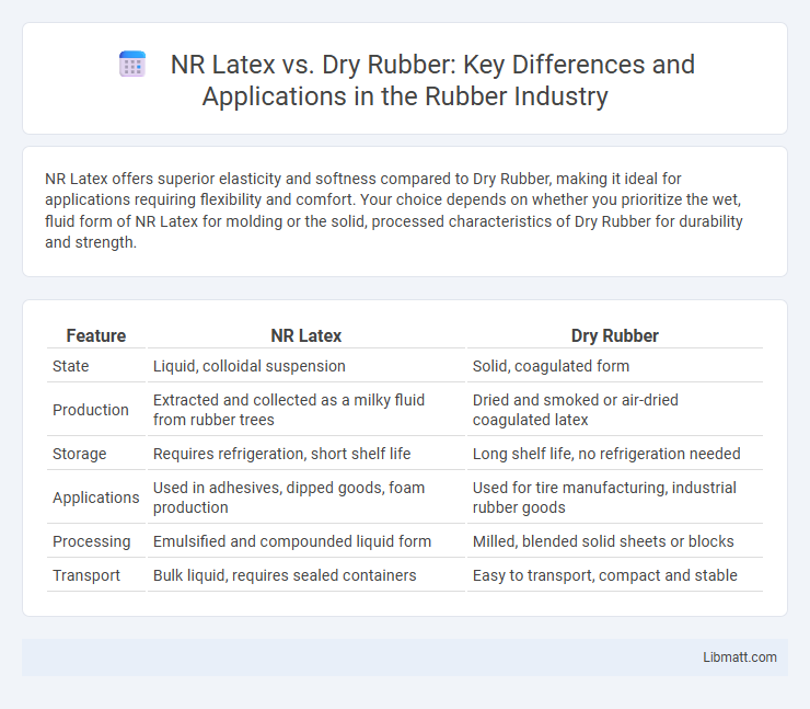NR Latex vs. Dry Rubber: Key Differences and Applications in the Rubber Industry