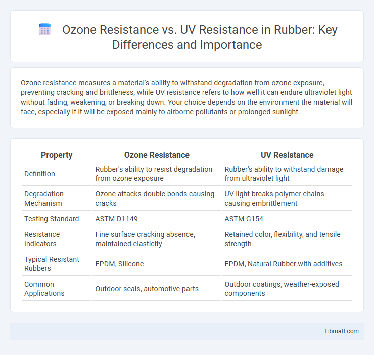 Ozone Resistance vs. UV Resistance in Rubber: Key Differences and Importance