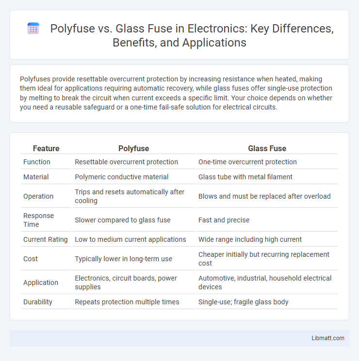Polyfuse vs. Glass Fuse in Electronics: Key Differences, Benefits, and Applications