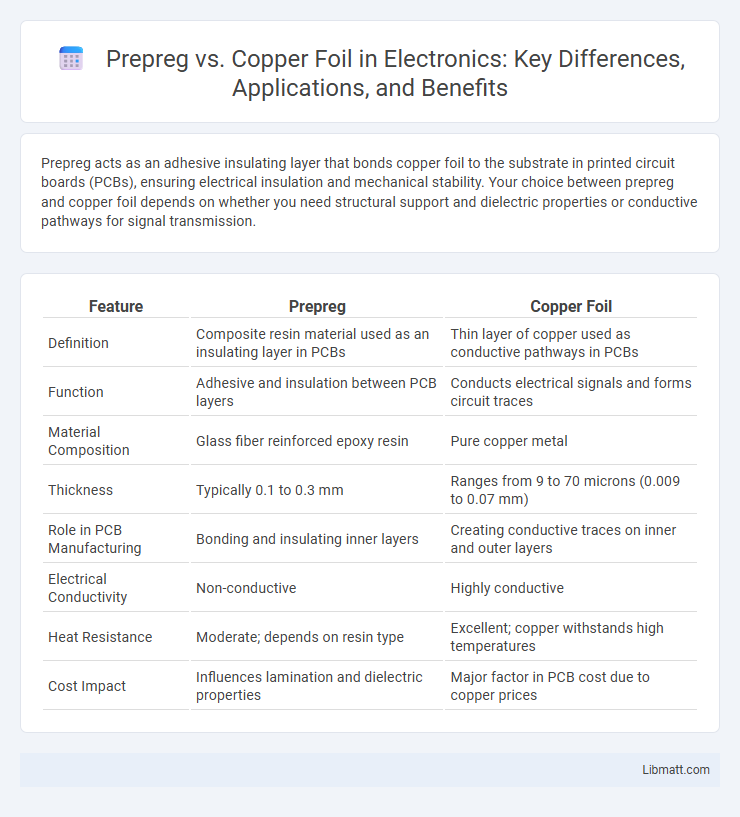 Prepreg vs. Copper Foil in Electronics: Key Differences, Applications, and Benefits
