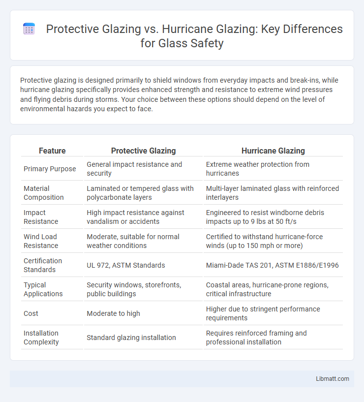 Protective Glazing vs. Hurricane Glazing: Key Differences for Glass Safety