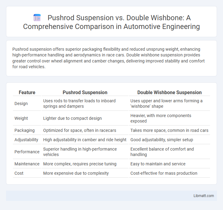 Pushrod Suspension vs. Double Wishbone: A Comprehensive Comparison in Automotive Engineering