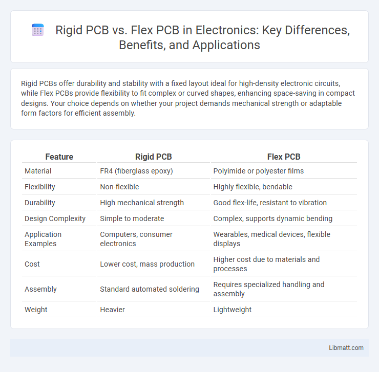 Rigid PCB vs. Flex PCB in Electronics: Key Differences, Benefits, and Applications