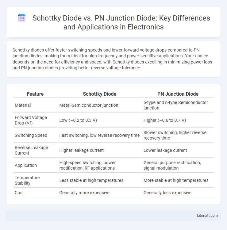 Schottky Diode vs. PN Junction Diode: Key Differences and Applications in Electronics