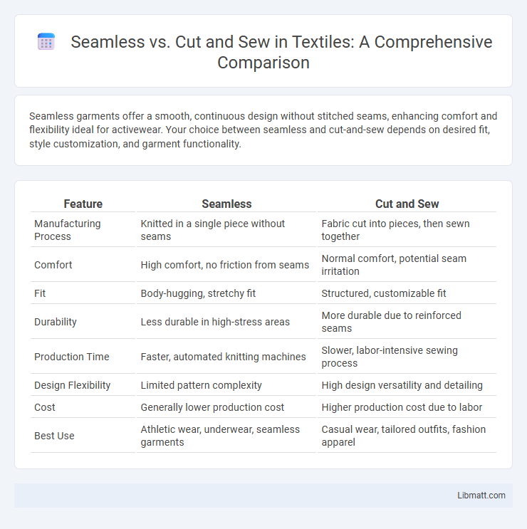 Seamless vs. Cut and Sew in Textiles: A Comprehensive Comparison