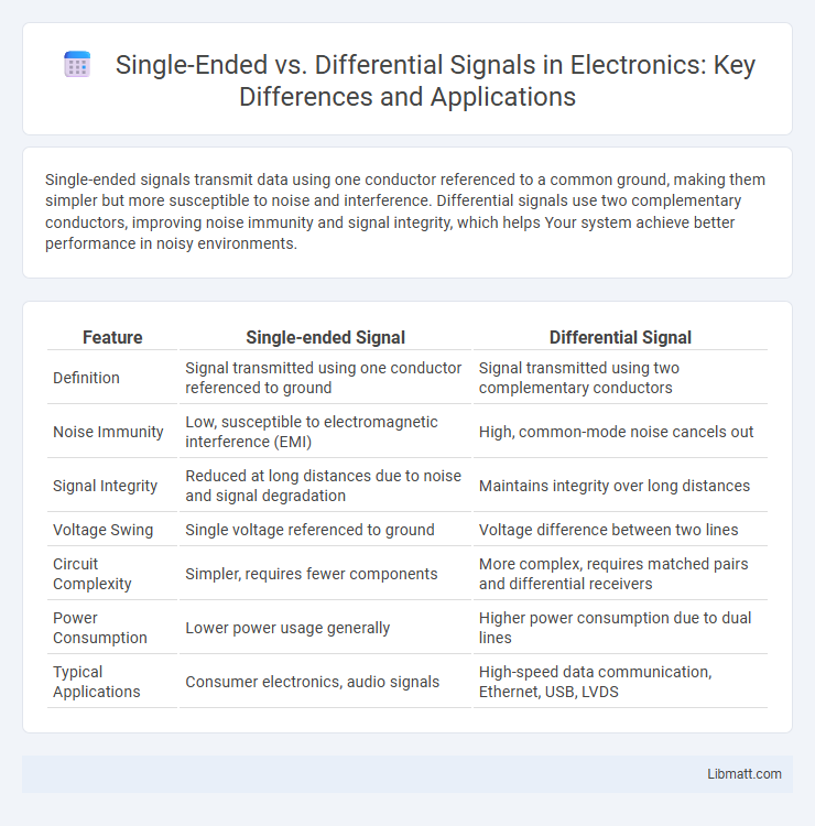 Single-Ended vs. Differential Signals in Electronics: Key Differences and Applications