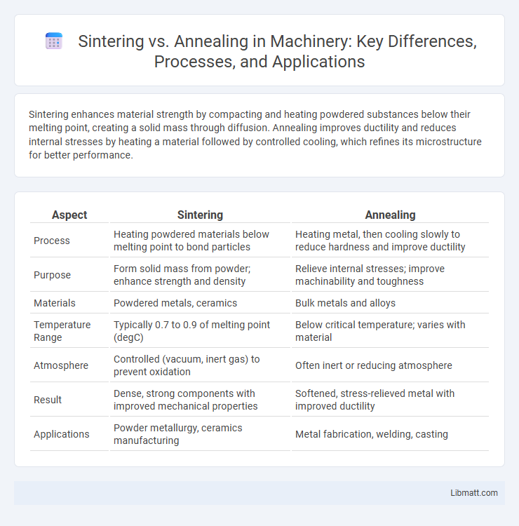 Sintering vs. Annealing in Machinery: Key Differences, Processes, and Applications