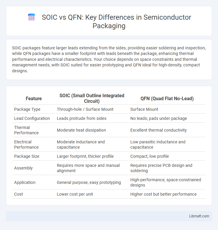 SOIC vs QFN: Key Differences in Semiconductor Packaging