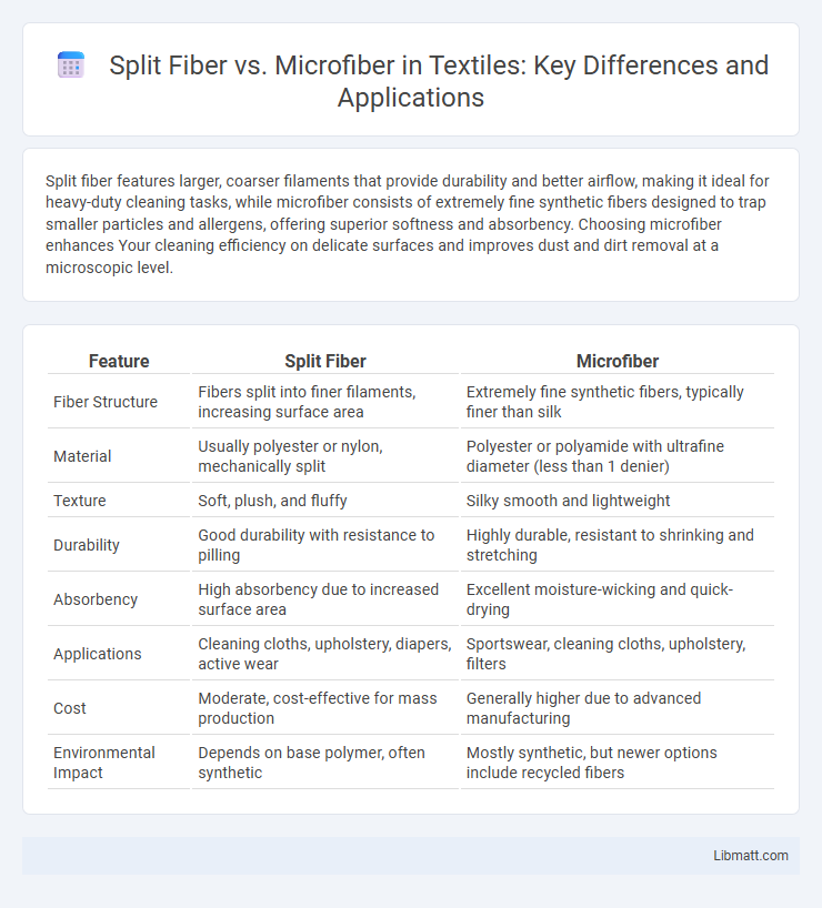 Split Fiber vs. Microfiber in Textiles: Key Differences and Applications
