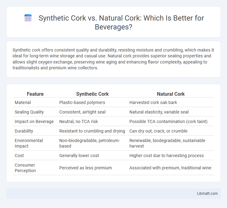Synthetic Cork vs. Natural Cork: Which Is Better for Beverages?
