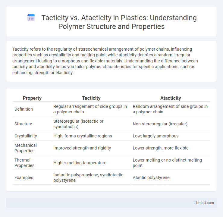 Tacticity vs. Atacticity in Plastics: Understanding Polymer Structure and Properties