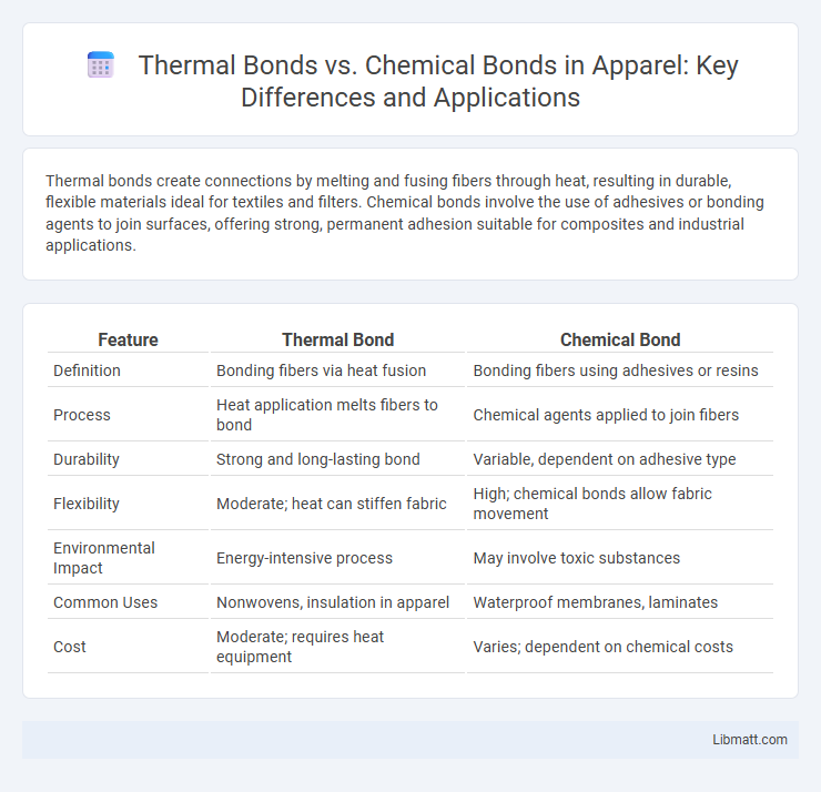 Thermal Bonds vs. Chemical Bonds in Apparel: Key Differences and Applications