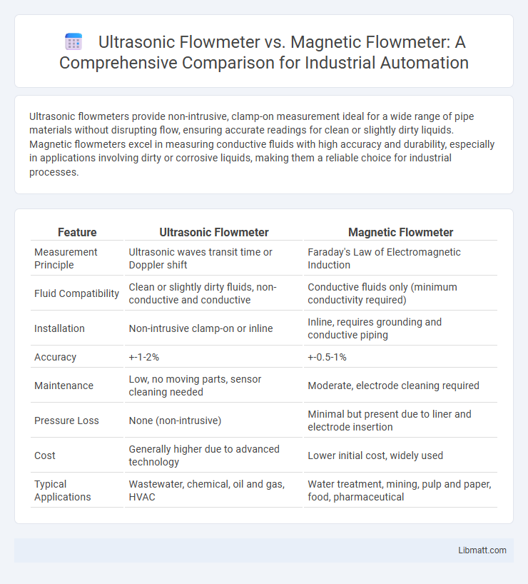 Ultrasonic Flowmeter vs. Magnetic Flowmeter: A Comprehensive Comparison for Industrial Automation