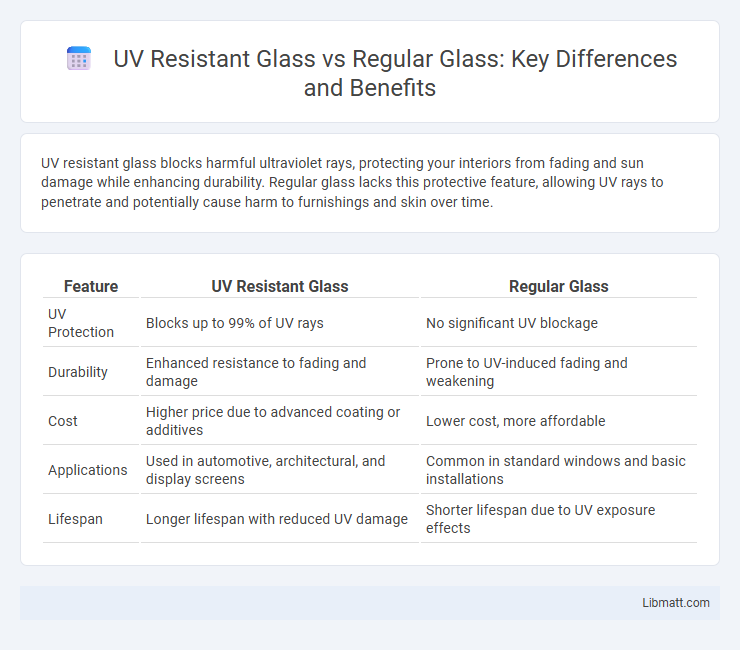UV Resistant Glass vs Regular Glass: Key Differences and Benefits