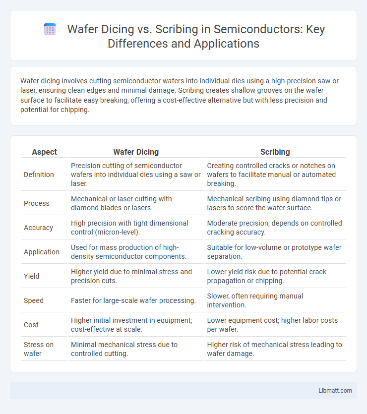 Wafer Dicing vs. Scribing in Semiconductors: Key Differences and Applications