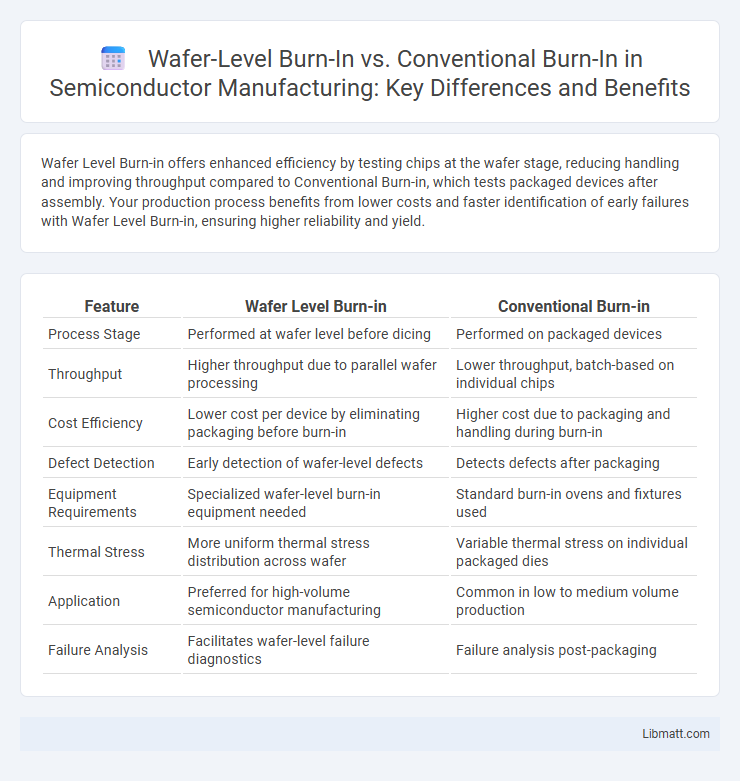 Wafer-Level Burn-In vs. Conventional Burn-In in Semiconductor Manufacturing: Key Differences and Benefits