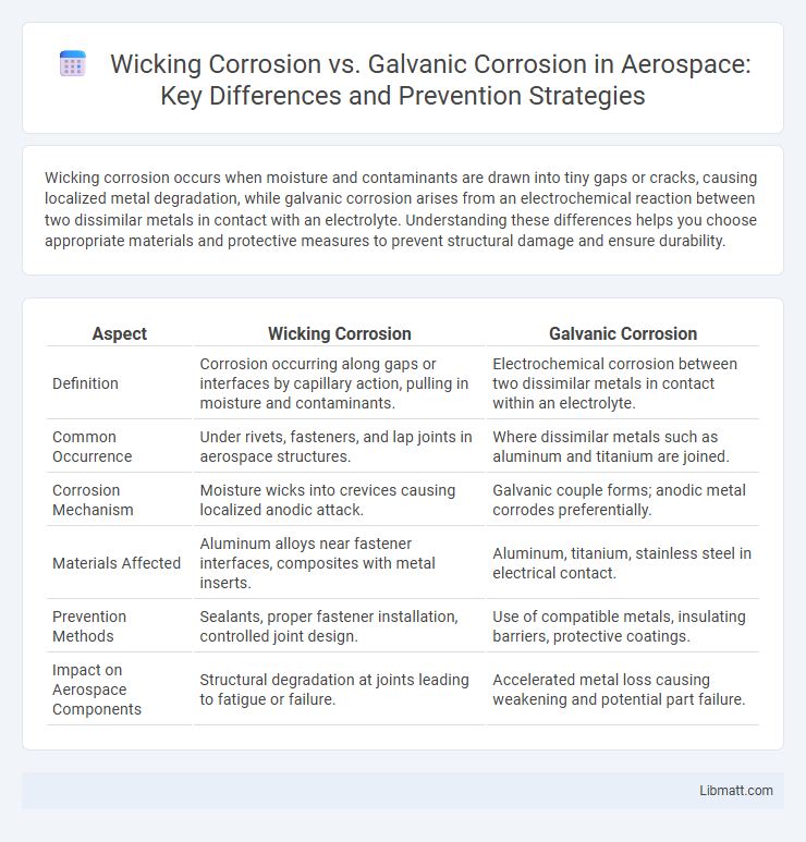 Wicking Corrosion vs. Galvanic Corrosion in Aerospace: Key Differences and Prevention Strategies