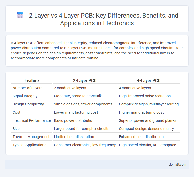 2-Layer vs 4-Layer PCB: Key Differences, Benefits, and Applications in Electronics