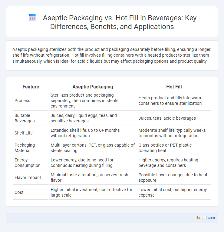 Aseptic Packaging vs. Hot Fill in Beverages: Key Differences, Benefits, and Applications
