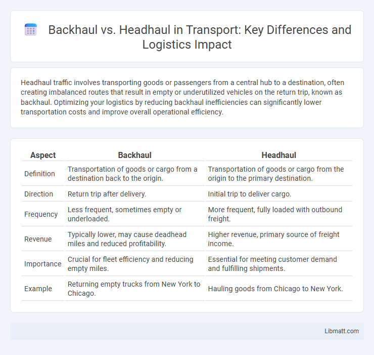 Backhaul vs. Headhaul in Transport: Key Differences and Logistics Impact