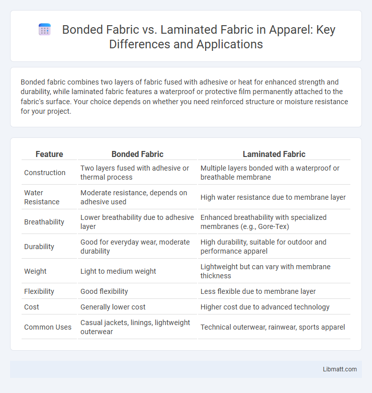 Bonded Fabric vs. Laminated Fabric in Apparel: Key Differences and Applications