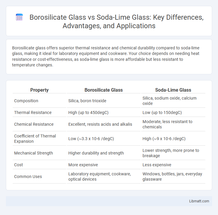 Borosilicate Glass vs Soda-Lime Glass: Key Differences, Advantages, and Applications