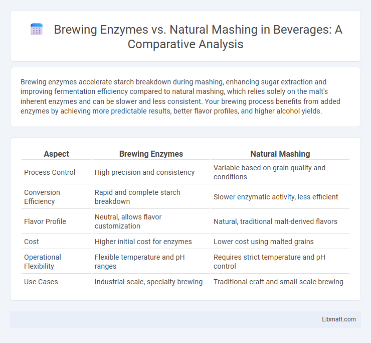 Brewing Enzymes vs. Natural Mashing in Beverages: A Comparative Analysis