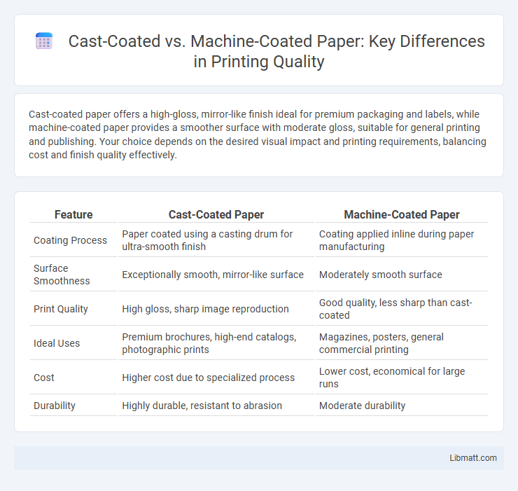 Cast-Coated vs. Machine-Coated Paper: Key Differences in Printing Quality