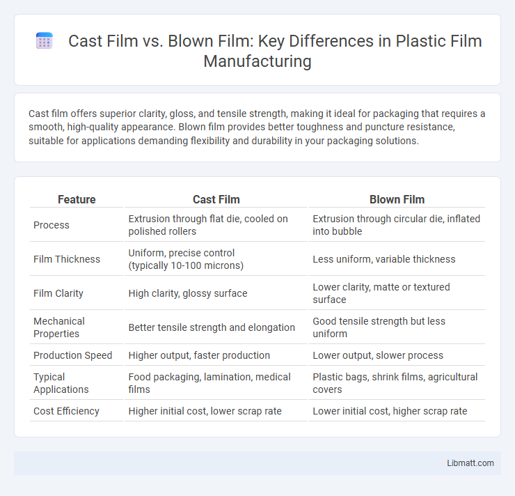 Cast Film vs. Blown Film: Key Differences in Plastic Film Manufacturing