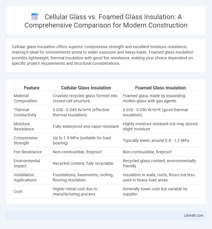 Cellular Glass vs. Foamed Glass Insulation: A Comprehensive Comparison for Modern Construction