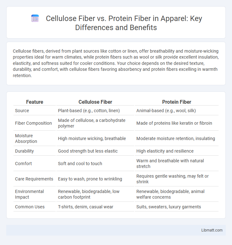 Cellulose Fiber vs. Protein Fiber in Apparel: Key Differences and Benefits